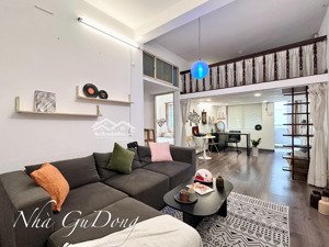 cho thuê cc cống quỳnh q1| căn hộ 1pn+ bancol 65m2 full nt, thiết kế vintage retro, ảnh thật 100%