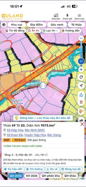 585tr sở hữu 165m2 đất gần khu đô thi mở rộng đoan bái