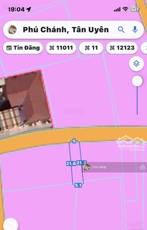 chính chủ cần bán gấp lô đất mặt tiền đường phú chánh 33 ngay chợ phú chánh a, giá tốt