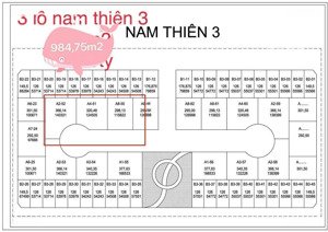 bán đất tại đường phạm thái bường nam thiên 3 phú mỹ hưng - 312 tỷ, 984.75 m2