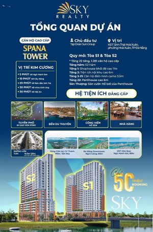 căn góc 3pn sun spana tower view cầu rồng | 91,6m2 | giá 5.44 tỷ | sổ hồng vĩnh viễn | 