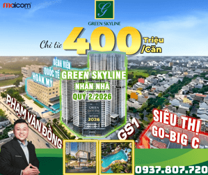 CĂN HỘ CAO CẤP NGAY MẶT TIỀN PHẠM VĂN ĐỒNG CHỈ 400 TRIỆU - QUÝ 2/2026 NHẬN NHÀ Ở NGAY