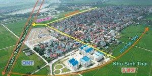 chuyển nhượng 90m đấu giá dục tú nằm sát trục 70m lên cầu tứ liên giá rẻ 2 mặt thoáng