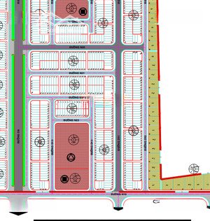 bán đất mặt tiền đường 22m kdc the sol city, long thượng, cần giuộc, long an