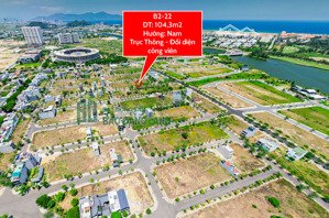 lô đẹp fpt city đối diện công viên, trục thông ra sông cổ cò