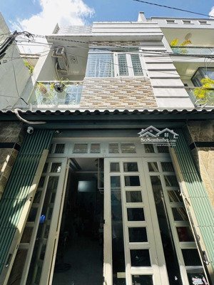 nhà 2 mặt hẻm thống nhất, 44m2 nở hậu - sát hxh - 4,9 tỷ tl