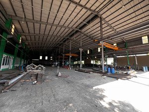 cho thuê nhà xưởng bến cát bình dương diện tích 3.200m², phù hợp sản xuất gỗ nội thất, sofa, cơ khí