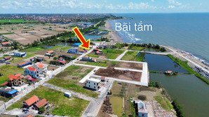 em có lô đất view bãi tắm chính khu du lịch thịnh long, 1tỷ866, 90m2