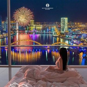 bán căn hộ studio view trực diện sông hàn, cầu rồng giá 3,2 tỷ, tầng 9 đẹp, giá rẻ nhất thị trường