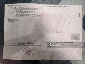 bán lô đất, hẻm vườn xoài, phước lộc, nam nha trang. gần đường trần đăng ninh dt: 101,4 m2,