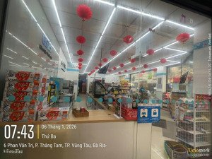 nhà 2 mặt tiền cách biển 1 con đường gs25 thuê 130 tr/tháng 1 trệt 5 lầu phan văn trị, vũng tàu