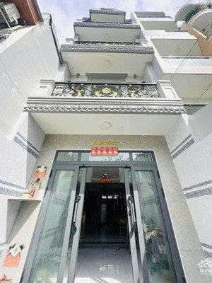 bán nhà hẻm thẳng 4m bùi minh trực, xây mới 5 tầng p5, quận 8