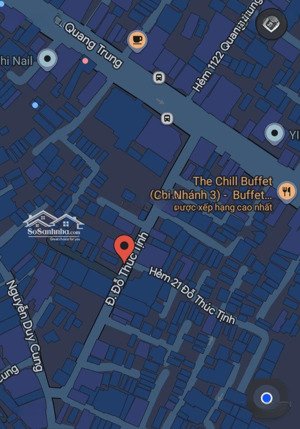 ngã ba đỗ thúc tịnh-quang trung.gò vấp. 5,2 x 10 m, 2 tầng, 3pn.lh alonhathat