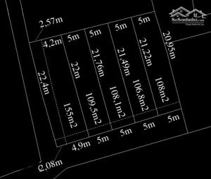 đất nền nguyễn hữu trí, gần chợ bình chánh, khu dân cư ecopart, và nhiều khu dân cư lân cận