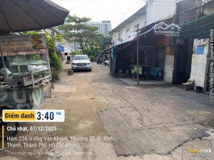 bán gấp trong tháng - bán đất hẻm ung văn khiêm 106.8m² - 10.8 tỷ