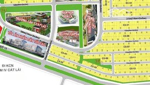 bán lô sổ đỏ cát lái vị trí đẹp, khu c5 - 09, diện tích: 5x20m (100m2), giá chốt bán 74 triệu/m2