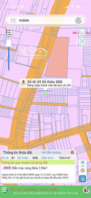 bán đất an phước khu luxury 5x24m, sổ riêng thổ cư