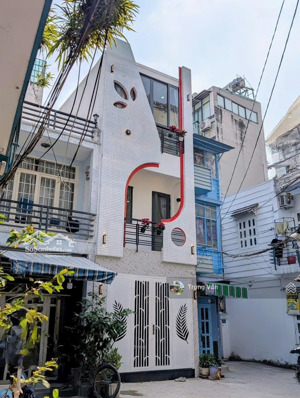 chỉ 5,98 tỷ - hẻm trước nhà 6m hồ biểu chánh - nhà đẹp 3 tầng 3pn 3wc hc đủ