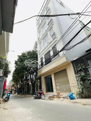 hàng hiếm. tòa nhà lạc long quân, diện tích 51m2, mt5m, 5 tầng, oto tránh, ngõ thông kinh doanh.