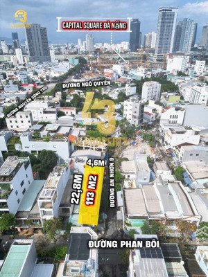 căn góc 3 tầng khu biển du lịch mỹ khê. giá đầu tư 16,x tỷ