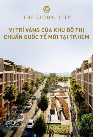 bán nhà biệt thự 4pn, 4wc, 95m2 tại the global city, an phú, q2, hcm, 40 tỷ vnd