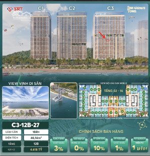 bán condotel sun centro town 4,618 tỷ, 46m2 tại bãi cháy, hạ long, quảng ninh chỉ với giá tốt