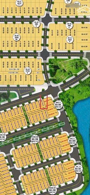 sông hương land - chào bán lô đất chính chủ trục biệt thự - sát sông, công viên - giá đầu 6 tỷ