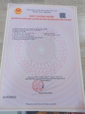 đất bán nằm trong kdc đông đúc! giá đầu tư