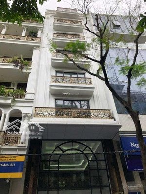 chính chủ cho thuê nhà nguyễn thị định - đỗ quang 75m2x6 tầng, tô tải đỗ cửa, đường 3 làn ôtô, 25tr