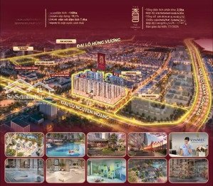 bán cc vinhomes star city, 1,934 tỷ, 47m2, 2pn, 1wc, hàng hiếm tại thanh hóa
