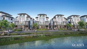 chỉ 7 tỷ sở hữu bt song lập gladia 1t3l, 246m² sàn, giá tốt nhất tt, view sông, phù hợp ở & kd