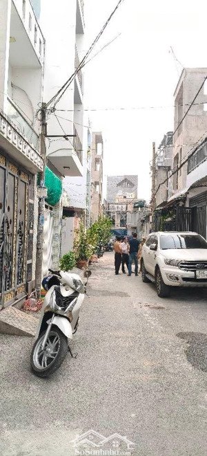 nhà mới 4 tầng, 5pn. hẻm xe hơi, 50m ra lê văn khương