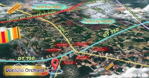 bán đất tặng vườn cây ăn trái (bưởi da xanh 7 năm tuổi - thu hoạch ngay)