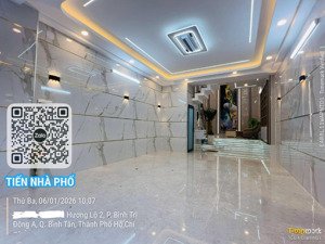 nhà đẹp bình tân, gần aeon mall tên lửa, 5 tầng, chỉ 7 tỷ nhỉnh.