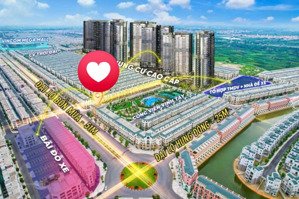 bán nhanh shophouse 2 mặt tiền đlbm 51m vin 3, dt 110m, mt 5,5m, giá 19,x tỷ, ck ~30%, vị trí đẹp