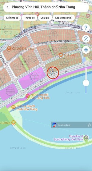rẻ nhất - bán lô đất biệt thự mặt biển nguyễn cơ thạch kđt mới vĩnh hòa, nha trang