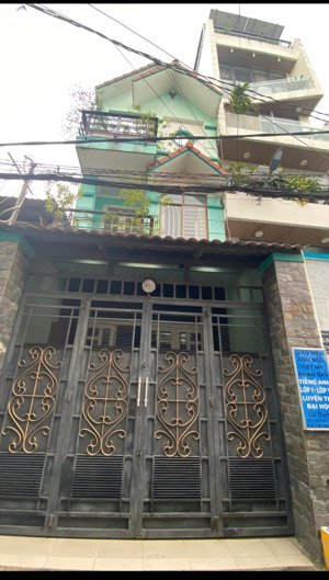 bán nhà hẻm xe hơi đường nguyễn hữu tiến 4x12m kết cấu 1 trệt 2 lầu sân thượng