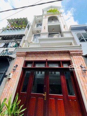 6.5tỷ - nhà 4 tầng btct, ngang khủng 6m, hẻm xe hơi 1 sẹc phạm văn chiêu gò vấp