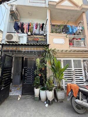 NHÀ 2 TẦNG MT HẺM THẲNG – HUỲNH TẤN PHÁT