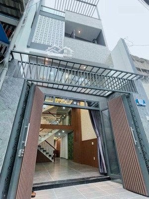 tân phú, 64m2 , nhà mới 4 tầng ,5pn , hẻm 5m thông vườn lài, giá 9,8 tỷ