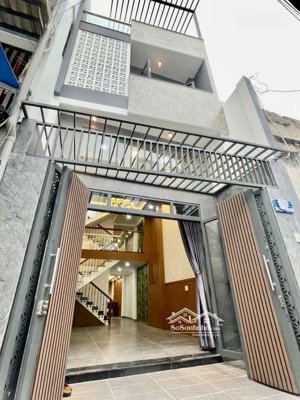 nhà 4 tầng btct (5pn) - dt: 4 x 16m (64m) tân hương - nguyễn suý - chỉ: 9.8t