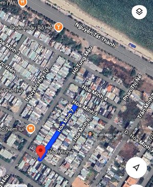 lô đất hoà minh 7, song song hồ tùng mậu, cách biển chỉ 200m, giá 5ty380