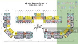 bán căn thương mại 63m2 3 ngủ 2 vs thăng long green city, ct3 kim chung, đông anh.