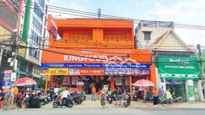 mặt tiền bình quới bình thạnh chỉ 80 tỷ. dt 16x25m- 4 tầng- kingfood thuê 200tr/th- ctxd hầm 7 tầng
