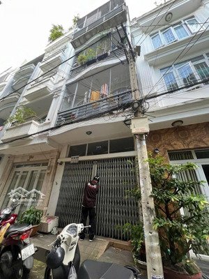 hxh nguyễn kiệm, dt 4 x 10, dt sàn 160m2. 4 tầng btct - 6pn 7wc, bán nhanh đi mỹ, 10.2tỷ tl mạnh