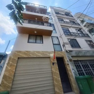 bán chdv hẻm 8m nơ trang long - p12, (5x18) 6tầng 15pn có pccc, nhà mới 80tr/th