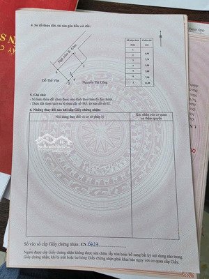 . bán đất cẩm hoàn, thanh sơn trung tâm huyện kiến thụy, hải phòng. diện tích lô góc 77,5m2 đư