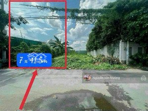 bán đất hẻm 140/40 vườn lài vị trí đẹp giá tốt 7mx41m ,gần cầu sắt