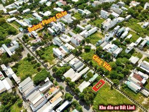 bán đất đối diện công viên tái định cư đất lành, vĩnh thái, nha trang, khánh hòa
