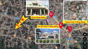 đất chính chủ bán chưa qua khách đầu tư(dt lô góc 180m)giá 1ty890tr đất thổ cư - an hòa trảng bàng